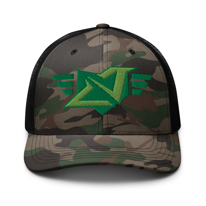 Aultra Camouflage trucker hat